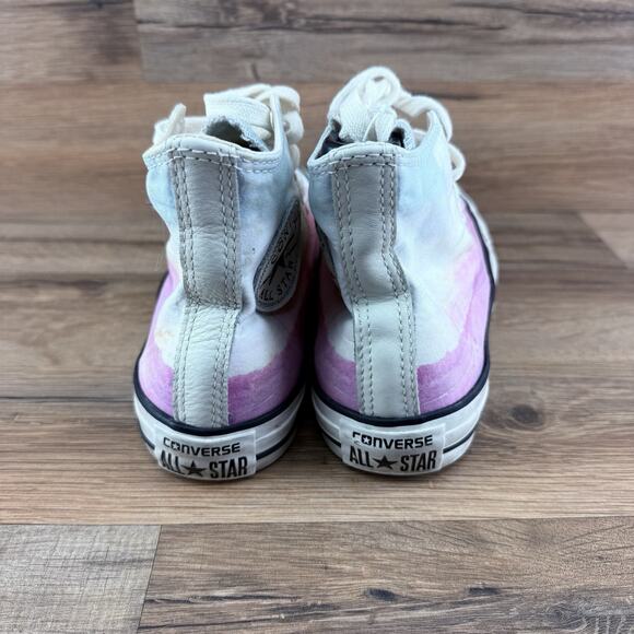 Chuck Taylor Size 7 All Star Plastic Pink CT AS HI Top fashion sneaker style - Picture 5 of 6